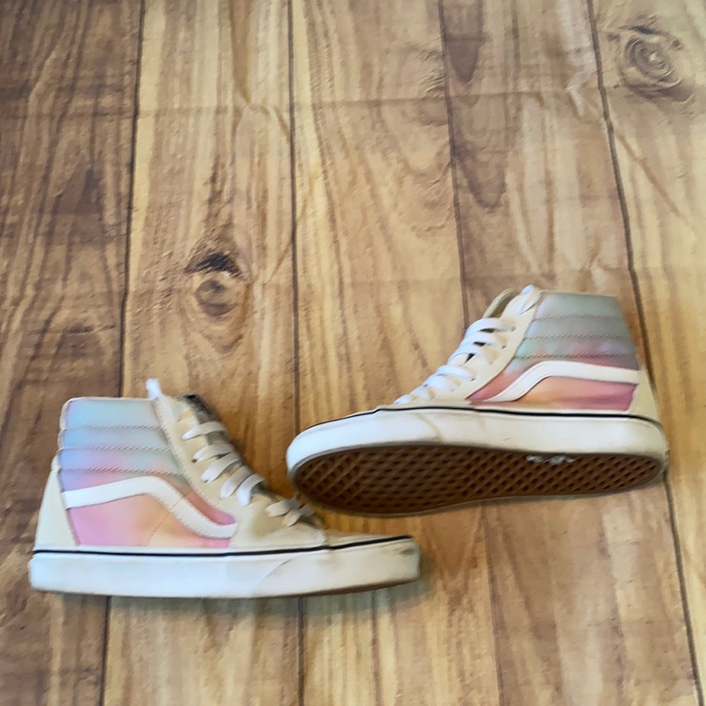 Pastel Vans size 8 Women’s